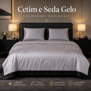 [LEVE 2 PAGUE 1] Edredom Valentina em Cetim e Seda Gelo (Beleza que Aconchega) +2 BRINDES: Capas para Travesseiro